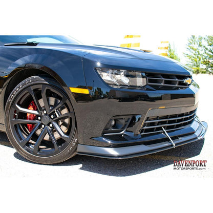 Carbon Fiber Front Wind Splitter- 2014-2015 Chevrolet Camaro SS 1LE