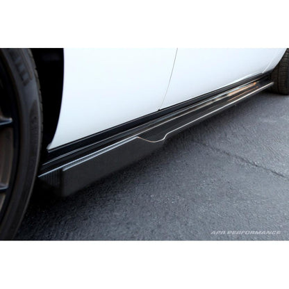 Carbon Fiber Side Rocker Extension - 2015-2023 Dodge Challenger Hellcat