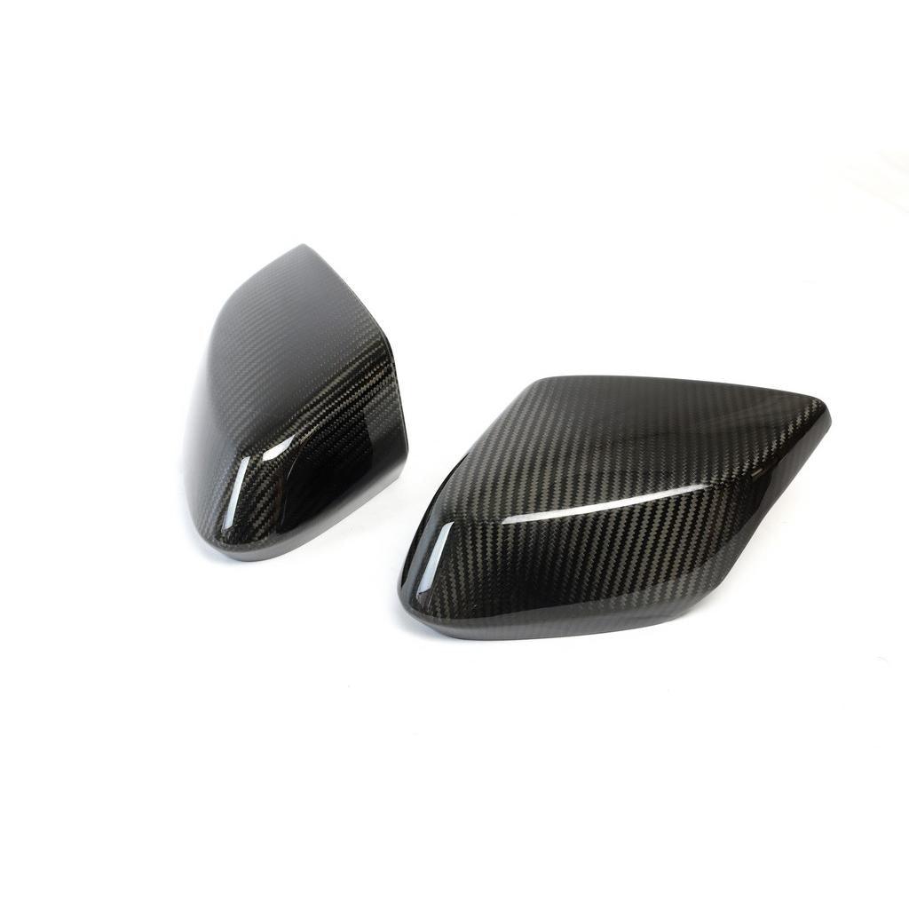 Carbon Fiber Replacement Mirror Covers-Chevrolet C8 Corvette  (All)