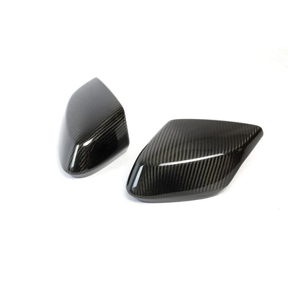 Carbon Fiber Replacement Mirror Covers-Chevrolet C8 Corvette  (All)