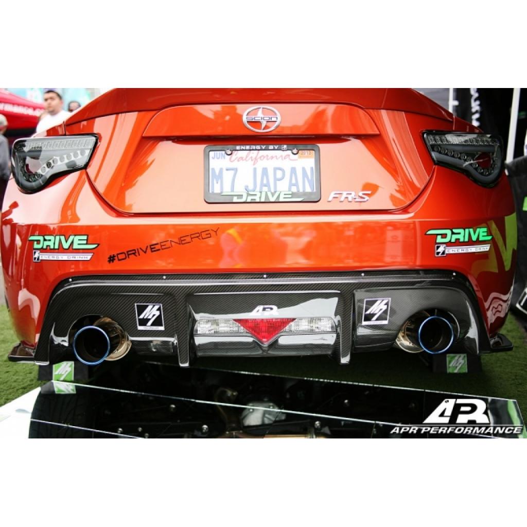 Carbon Fiber Rear Bumper Valance - 2013-2016 Scion FR-S/ Subaru BRZ