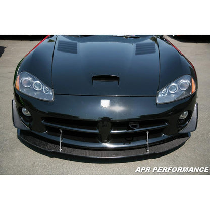 Carbon Fiber Front Wind Splitter w. Honeycomb Core -2003-2010 Dodge Viper SRT-10