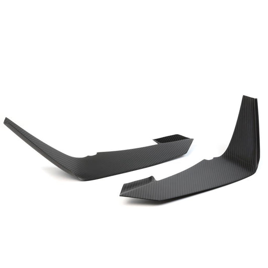 Carbon Fiber Front Bumper Canards- 2017 - 2024 Chevrolet Camaro ZL1