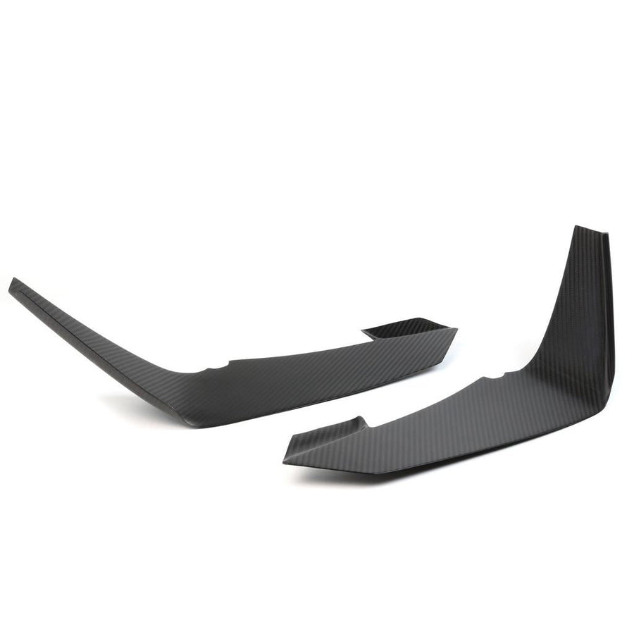Carbon Fiber Front Bumper Canards- 2017 - 2024 Chevrolet Camaro ZL1