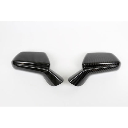 Carbon Fiber Replacement Mirror Covers- 2016-2024 Chevrolet Camaro