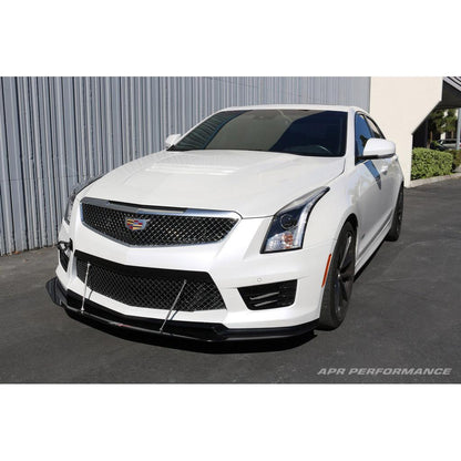 Carbon Fiber Front Wind Splitter-2016-2019 Cadillac ATS-V (Non-Carbon Package)