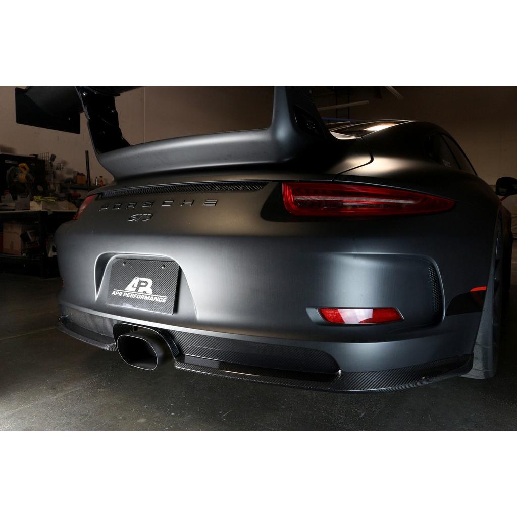 Carbon Fiber Rear Diffuser - 2013-2016 Porsche 991.1  GT3