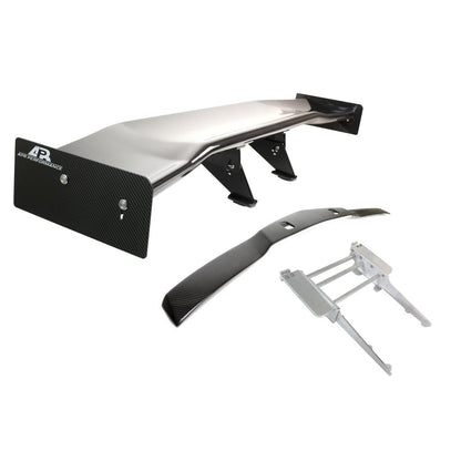 GTC-500 Chassis Mount Carbon Fiber Adjustable Wing- Chevrolet C7 Corvette Z06 / Grand Sport