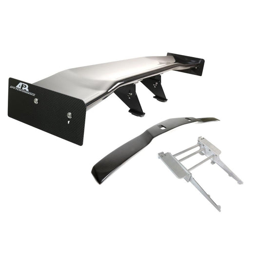 GTC-500 Chassis Mount Carbon Fiber Adjustable Wing- Chevrolet C7 Corvette Z06 / Grand Sport