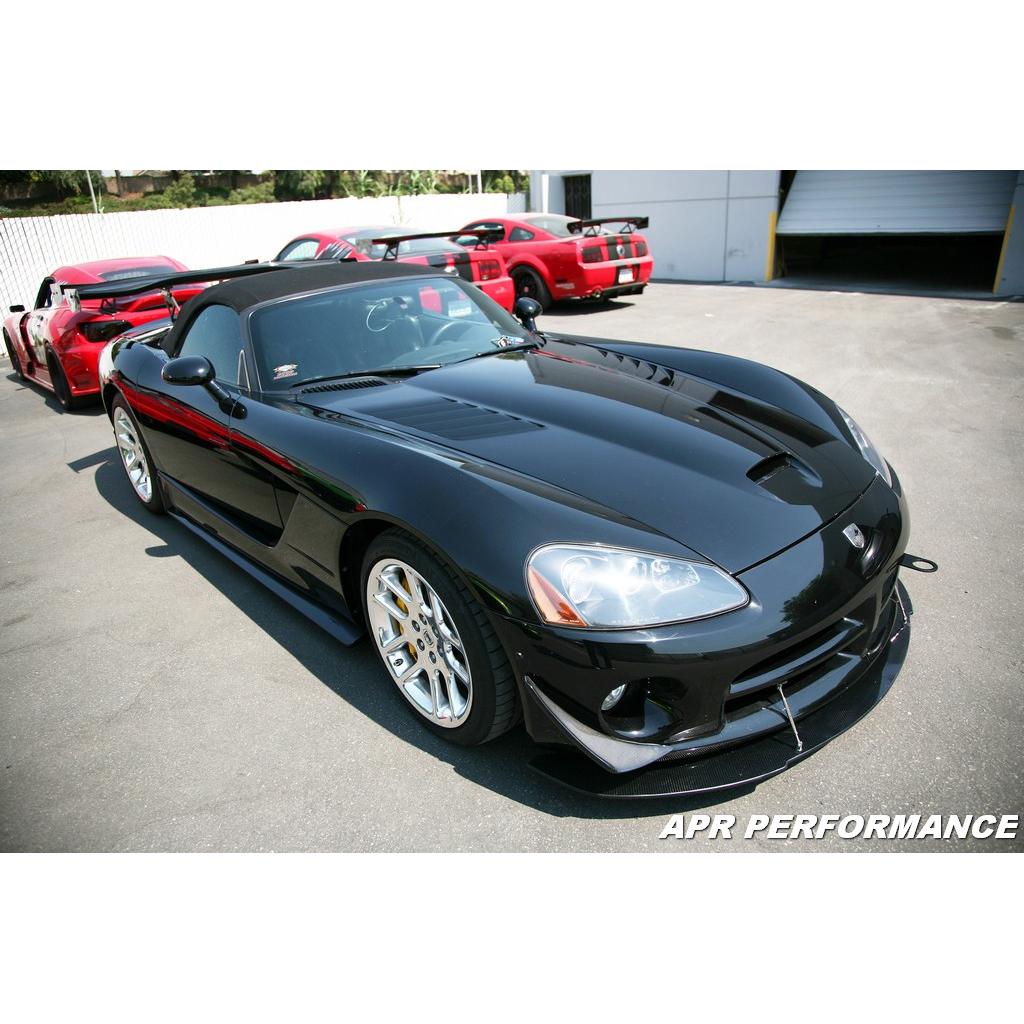 Carbon Fiber Front Wind Splitter w. Honeycomb Core -2003-2010 Dodge Viper SRT-10