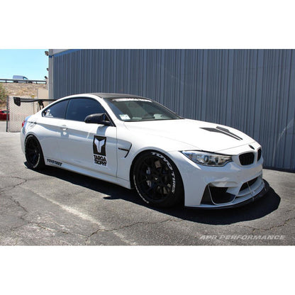 Carbon Fiber Front Wind Splitter- BMW F80 M3/ F82 M4 with M Performance Lip