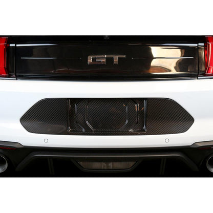Carbon Fiber  License Plate Backing-2018-2023 Ford Mustang