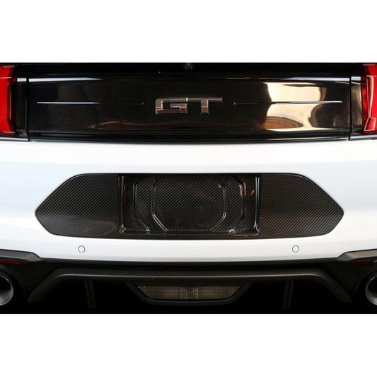 Carbon Fiber  License Plate Backing-2018-2023 Ford Mustang