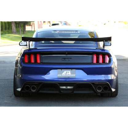 GTC-200 Carbon Fiber Adjustable Wing-2015-2017 Ford S550 Mustang Shelby GT350/GT500