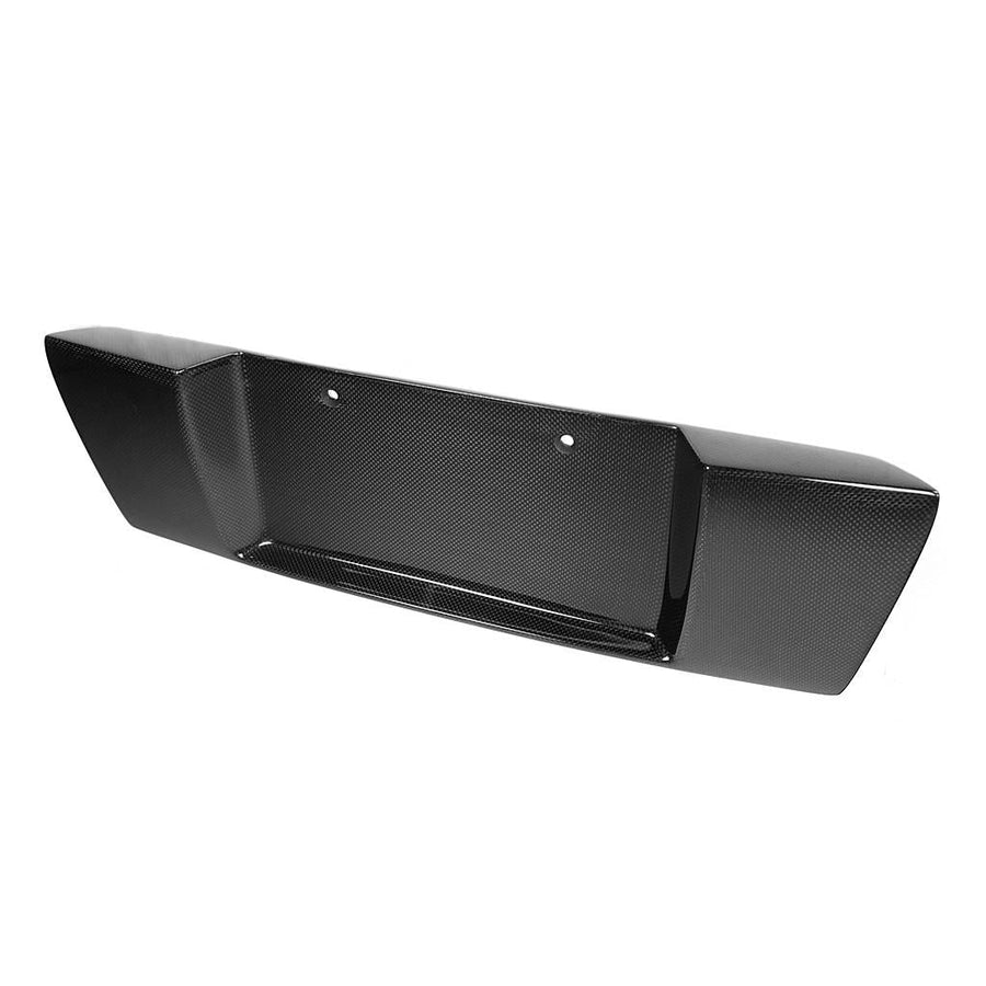 Carbon Fiber  License Plate Backing-2008-2011 Nissan R35 GTR