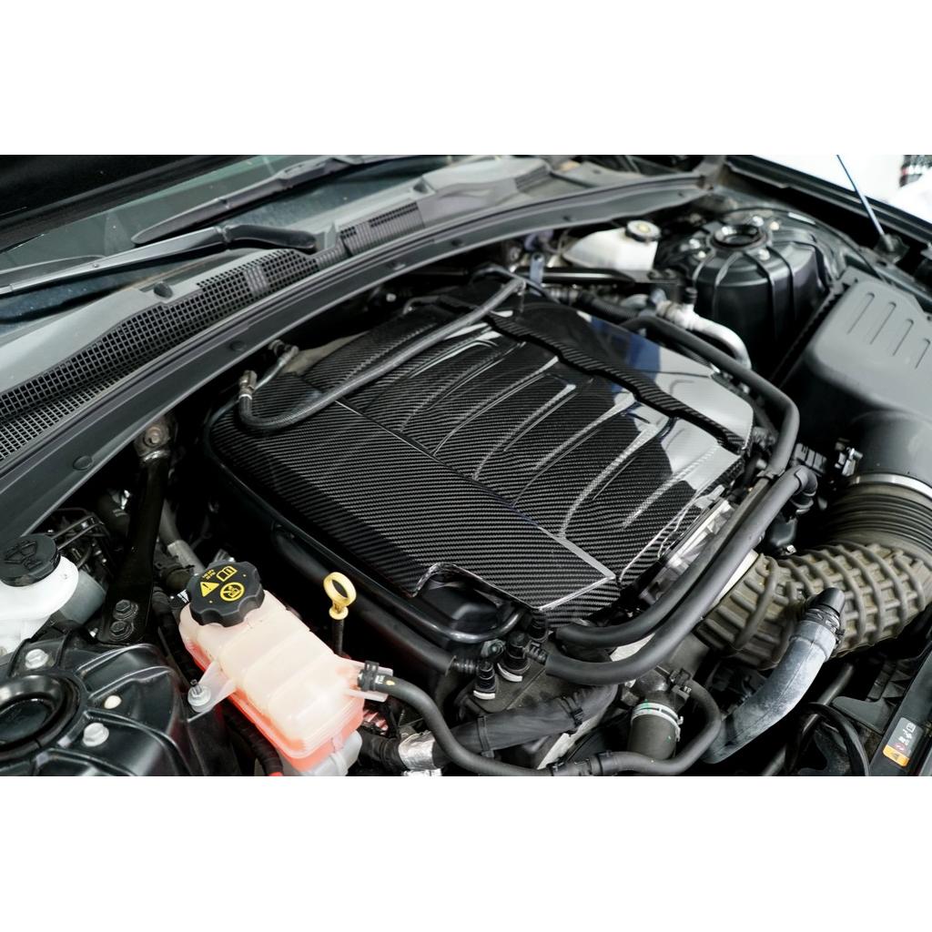 Carbon Fiber Engine Cover Package-  2016-2024 Chevrolet Camaro SS LT1