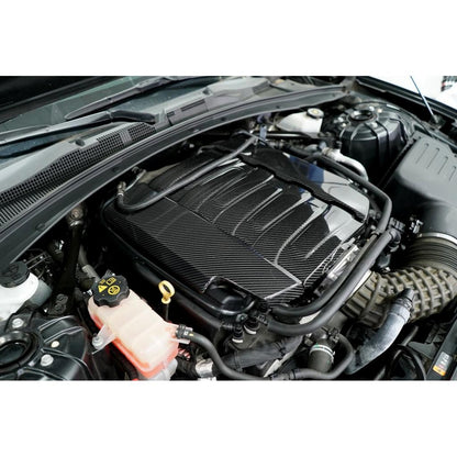 Carbon Fiber Engine Cover Package-  2016-2024 Chevrolet Camaro SS LT1