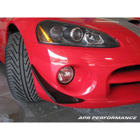 Carbon Fiber Front Bumper Canards - Dodge Viper SRT-10 2003-2010 (coupe / convertible)