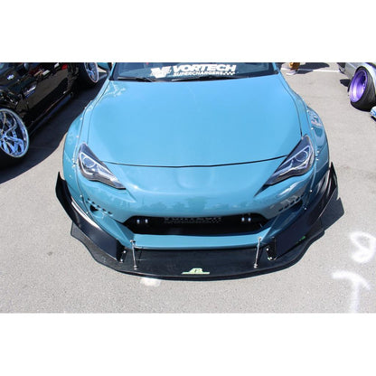 Carbon Fiber Front Wind Splitter- 2013-2016 Scion FR-S/ Subaru BRZ RB Version 2