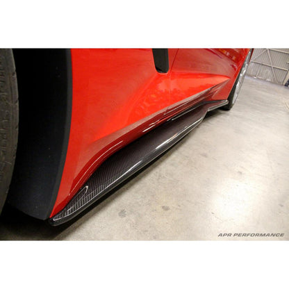Carbon Fiber Side Rocker Extensions/ Side Skirts- Chevrolet Corvette C7 Z06