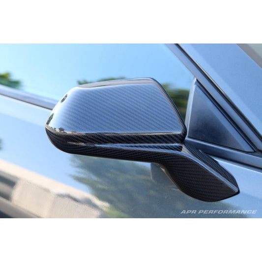 Carbon Fiber Replacement Mirror Covers- 2016-2024 Chevrolet Camaro
