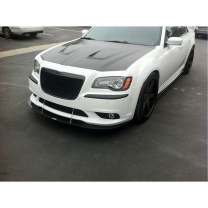 Carbon Fiber Front Wind Splitter - 2011-2023 Chrysler 300C SRT8