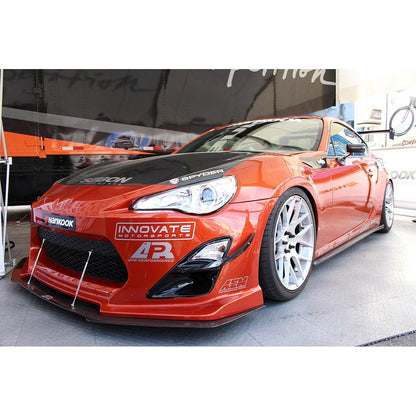 Front Wind Splitter - 2013-2016 Scion FRS with APR Carbon Fiber lip