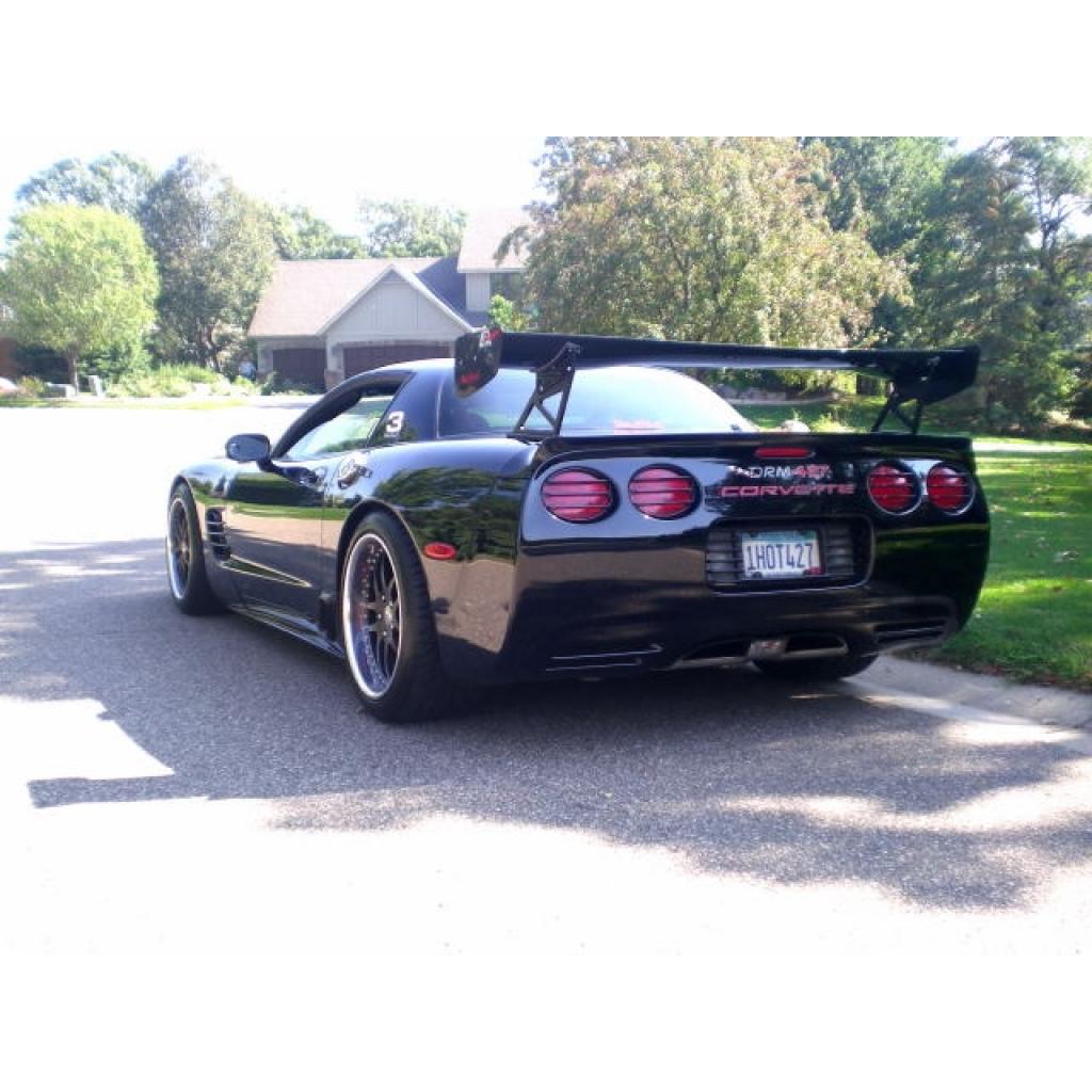 GTC-300 67" Carbon Fiber Adjustable Wing- Chevrolet C5 Corvette