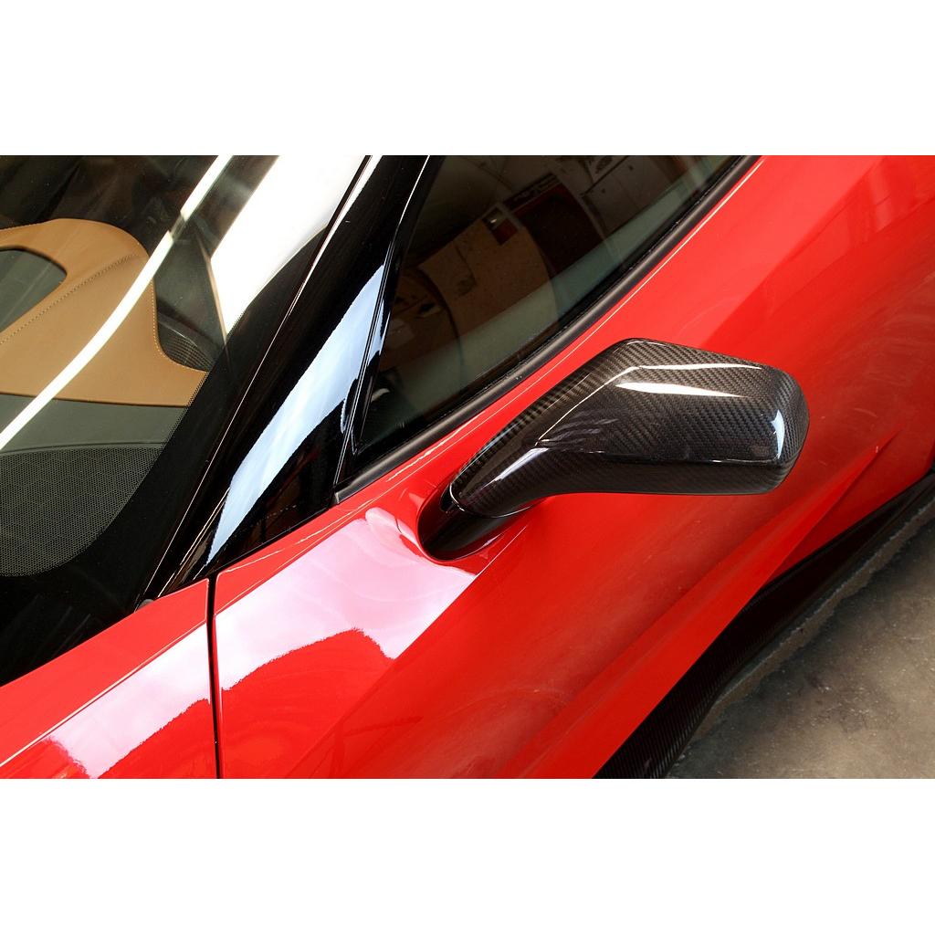 Carbon Fiber Replacement Mirrors-Chevrolet C7 Corvette  Stingray / Z06