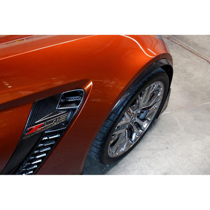 Carbon Fiber Fender Wheel Arch Moldings- Chevrolet C7 Corvette Z06