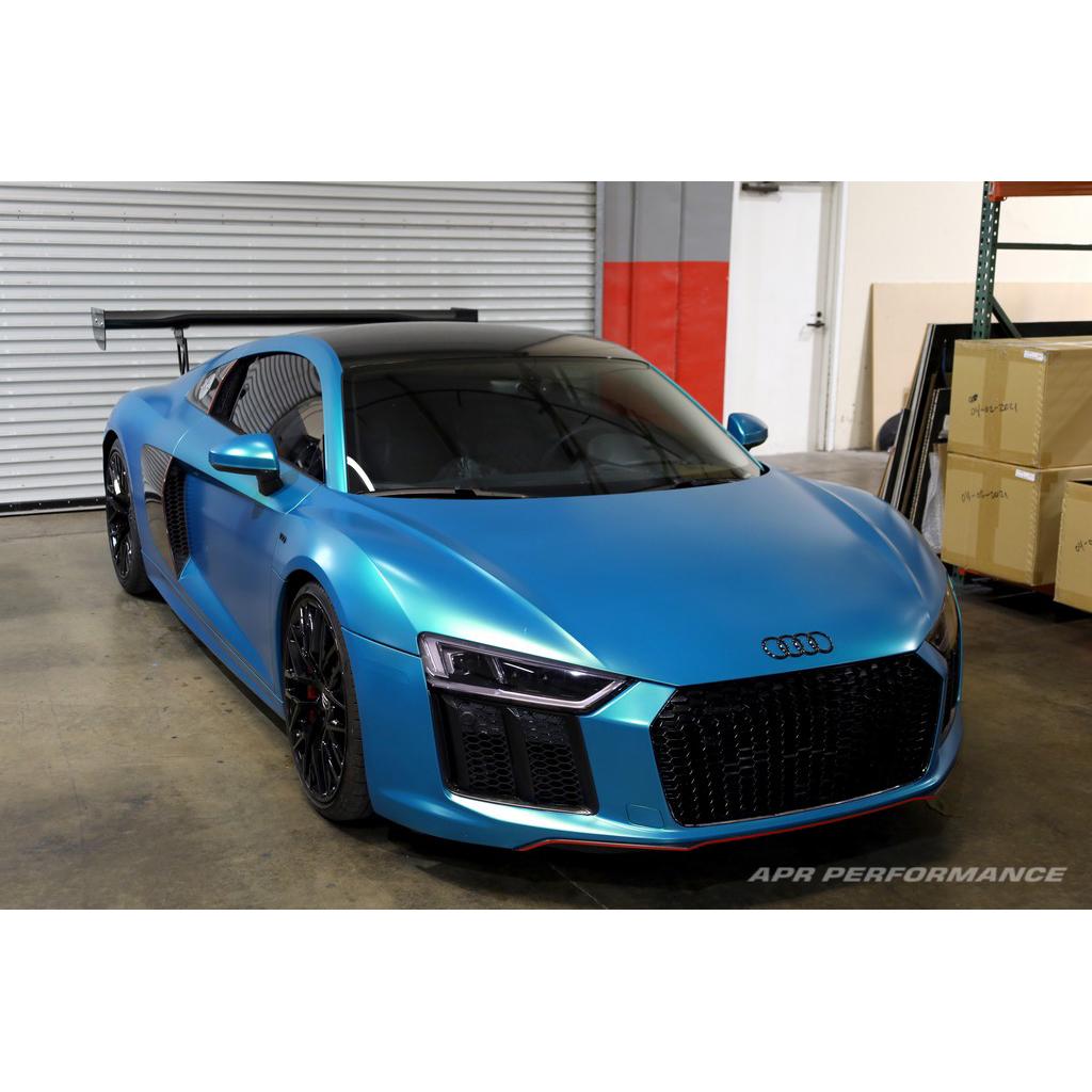 GTC-500 Carbon Fiber Adjustable Wing W/ Trunk Panel Replacement - 2017-2023 Audi R8