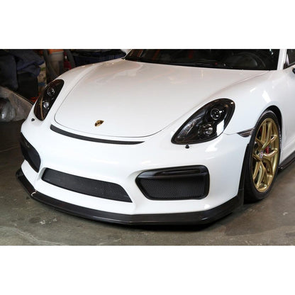 Carbon Fiber Front Airdam/ Lip - 2015-2016 Porsche 981 Cayman GT4