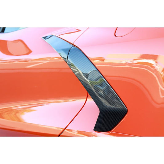 Carbon Fiber Door Handle and Quarter Panel Trim Package-Chevrolet C8 Corvette