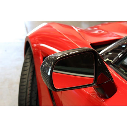 Carbon Fiber Replacement Mirrors-Chevrolet C7 Corvette  Stingray / Z06