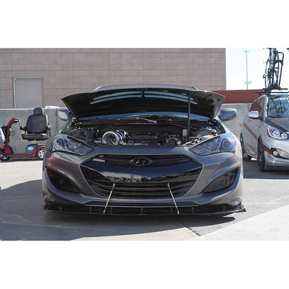Carbon Fiber Front Wind Splitter-2013-2016 Hyundai Genesis Coupe