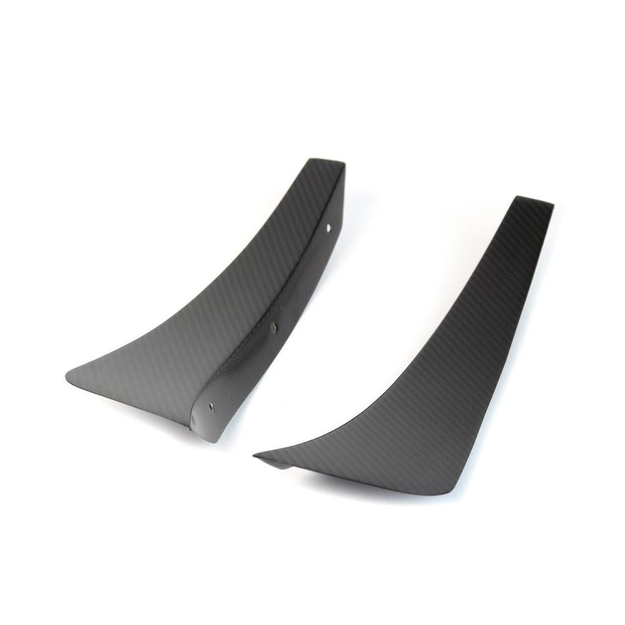 Carbon Fiber Front Bumper Canards-2015-2023 Dodge Challenger Hellcat