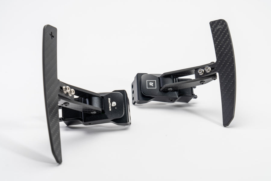 JQ Werks Madtrace Clubsport magnetic paddle shifters for Porsche