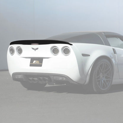Corvette C6 EOS Performance Package Rear Trunk Lid Wing Spoiler image 1