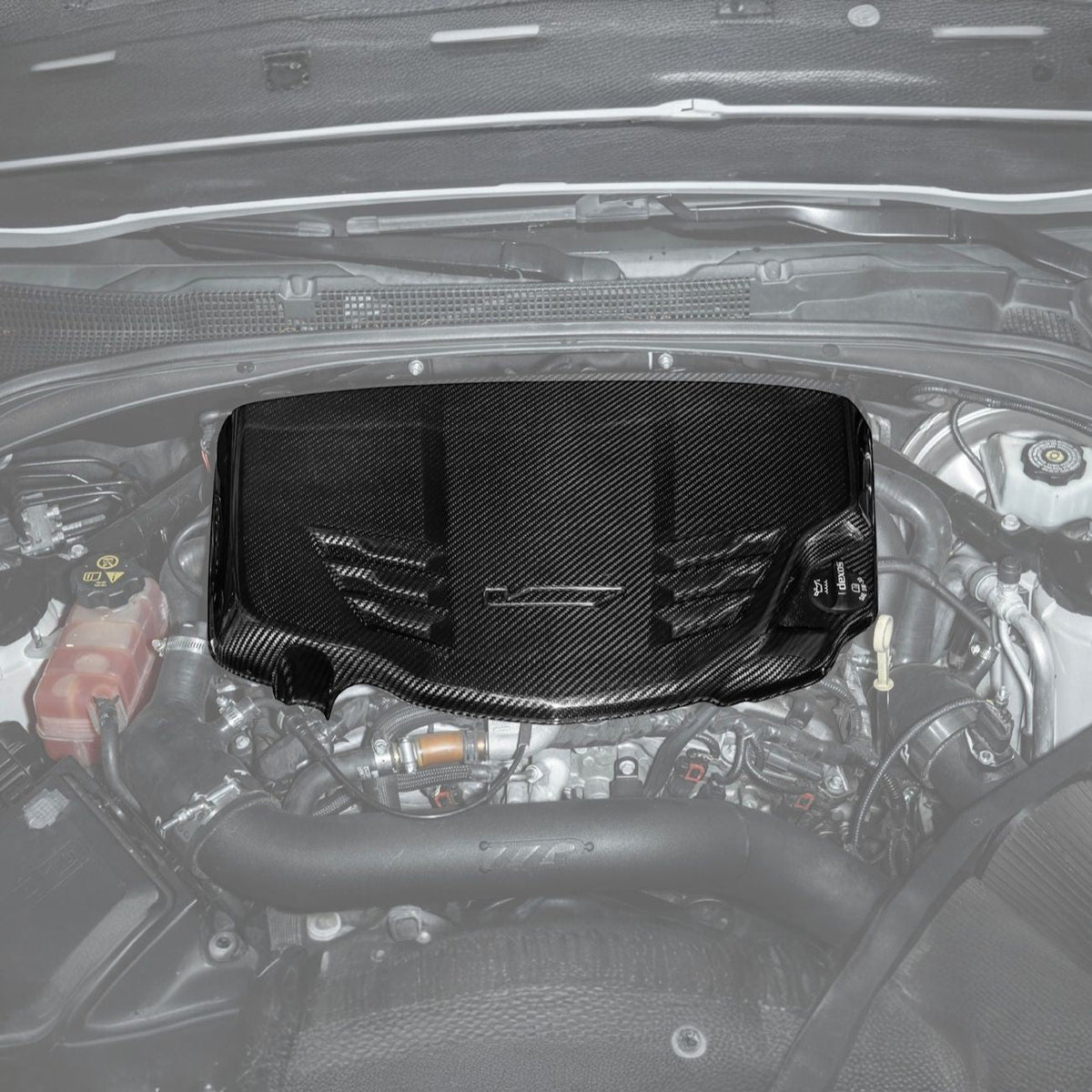 2022-Up Cadillac CT5-V Blackwing Dry Carbon Fiber Front Bumper Engine Cover image 1