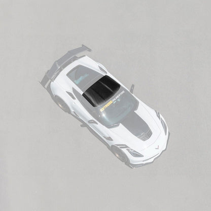 Corvette C7 Carbon Fiber GM Factory Style Double-Sided Replacement Targa Roof Panel image 1