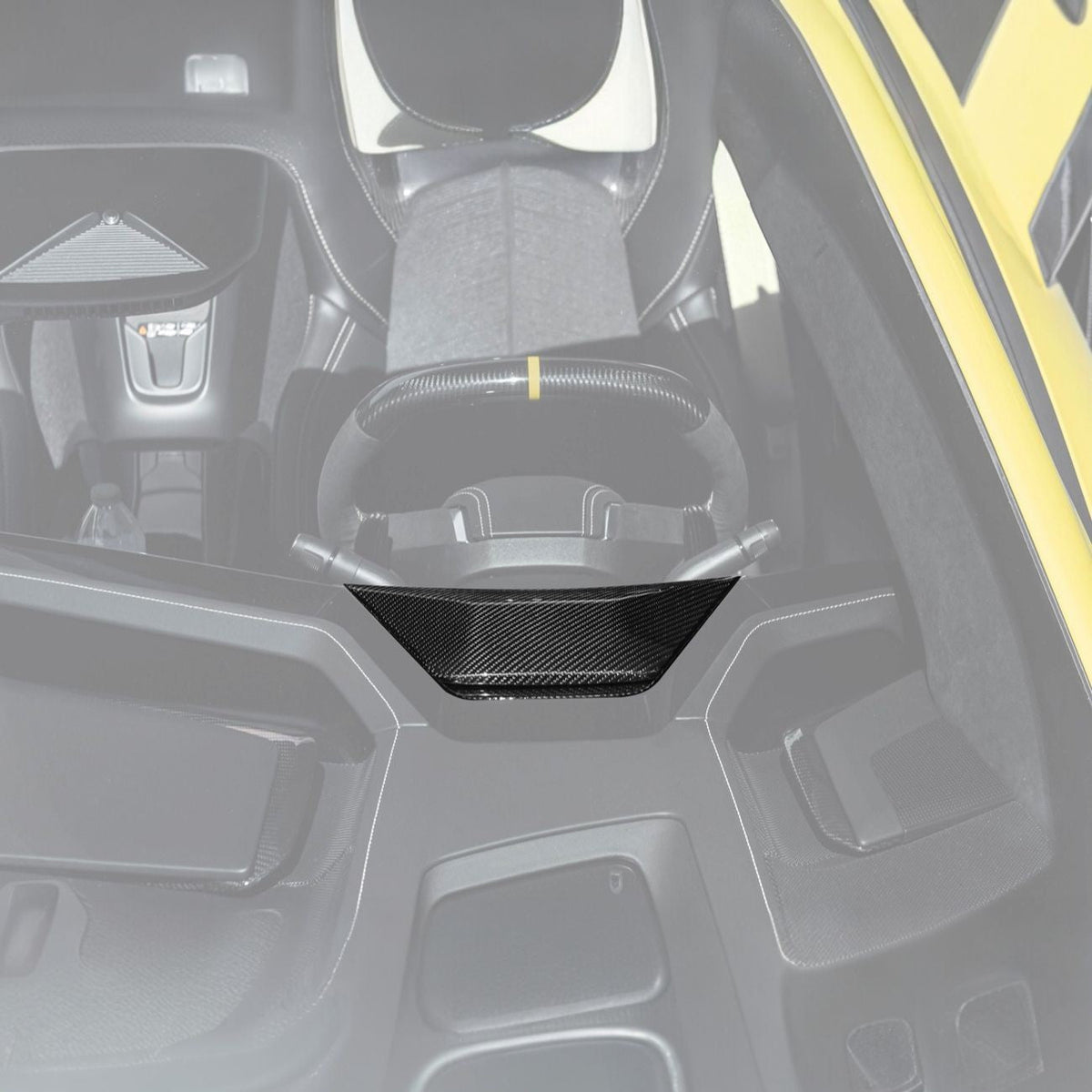 Corvette C8 Carbon Fiber Factory Style Replacement Upper Dashboard Instrument Panel image 3