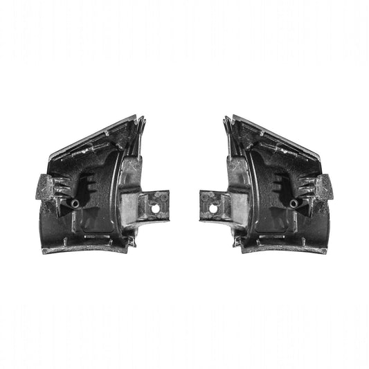 Corvette C6 Dry Carbon Fiber Steering Wheel Button Control Bezel Covers image 1