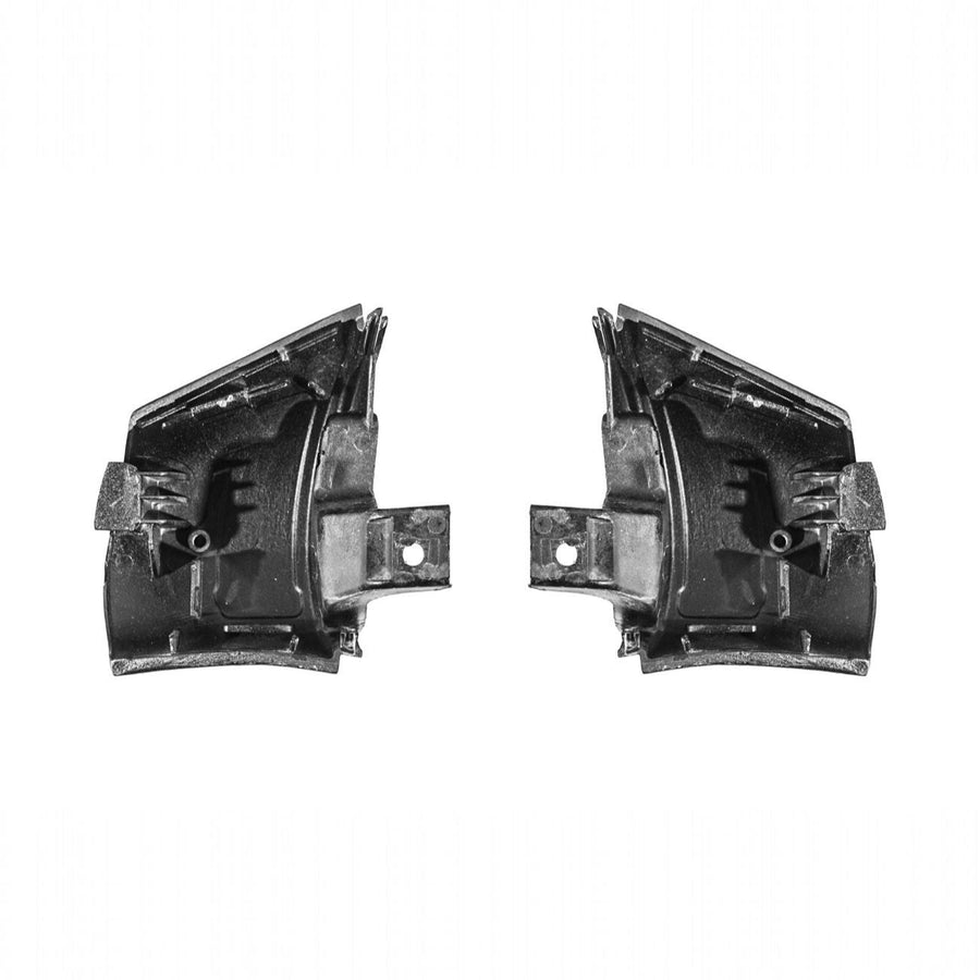 Corvette C6 Dry Carbon Fiber Steering Wheel Button Control Bezel Covers image 1