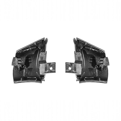 Corvette C6 Dry Carbon Fiber Steering Wheel Button Control Bezel Covers image 3