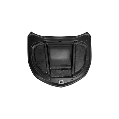 2016-2024 Chevrolet Camaro Carbon Fiber Terminator Style Front Bumper Hood Replacement image 2
