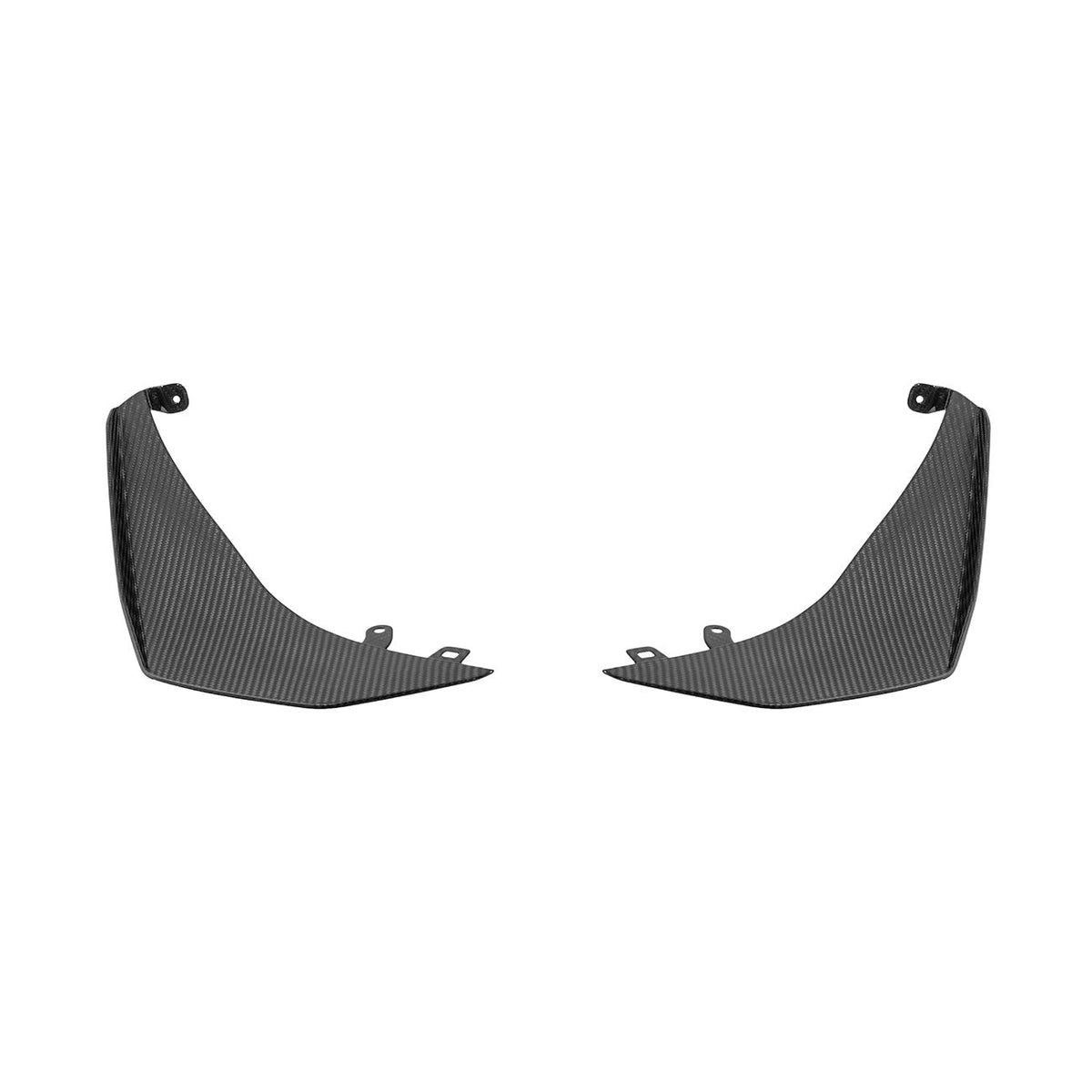Corvette C8 Carbon Fiber Z07 Performance Package Front Canards image 2