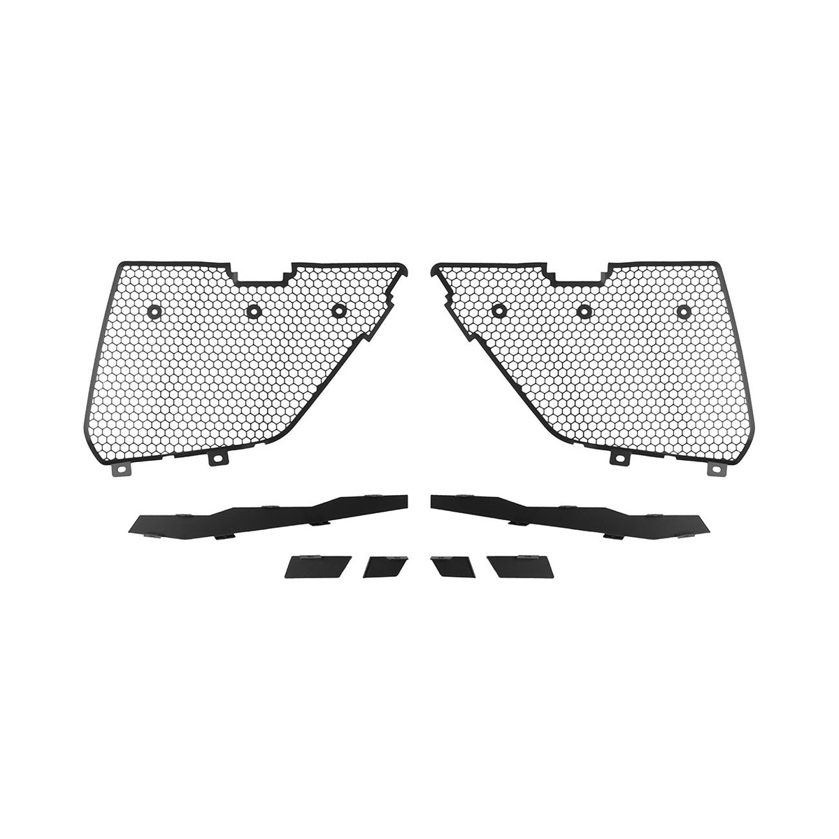 Corvette C8 Front Bumper Lower Air Inlet Mesh Grille Guards image 2