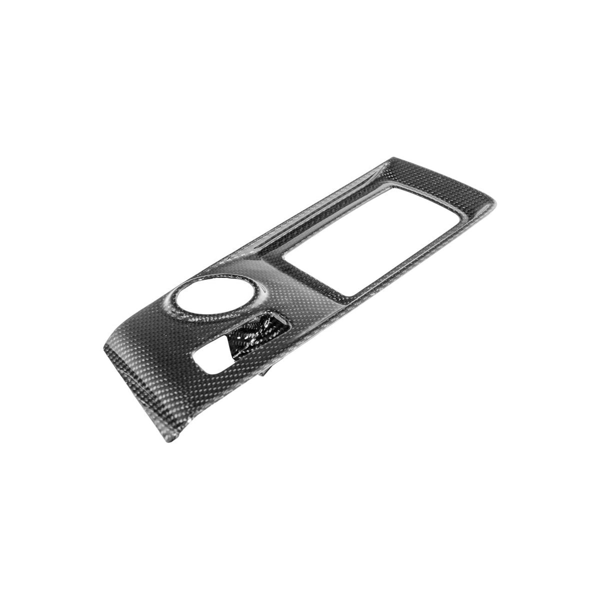 Corvette C7 Dry Carbon Fiber Center Console Shifter Trim Plate Cover Overlay image 2