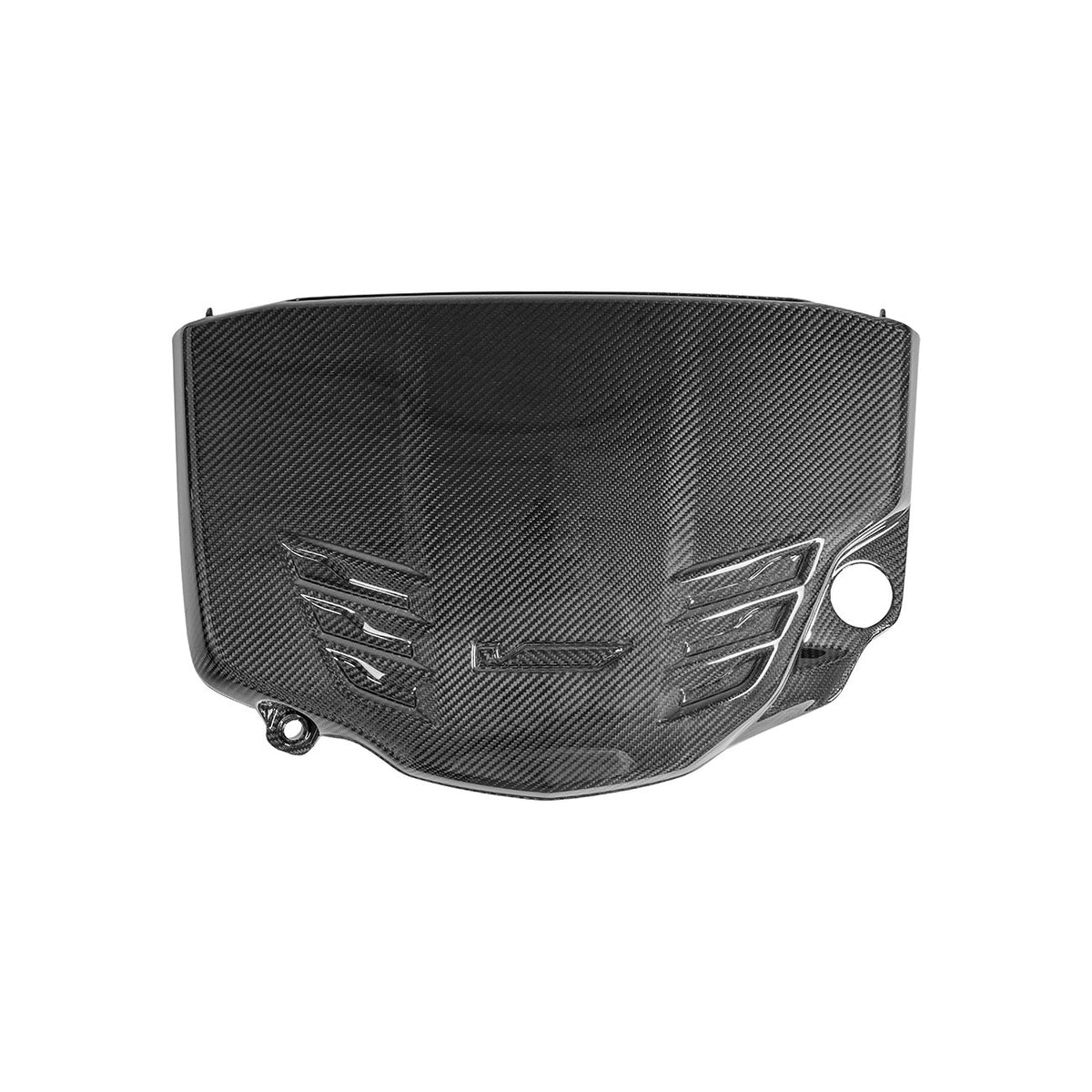 2022-Up Cadillac CT5-V Blackwing Dry Carbon Fiber Front Bumper Engine Cover image 2