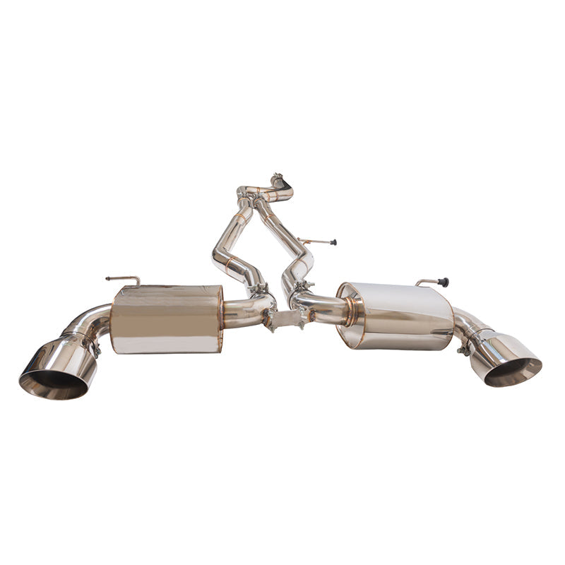 2020-Up Toyota Supra A90 A91 Dual Cat Back Exhaust image 2